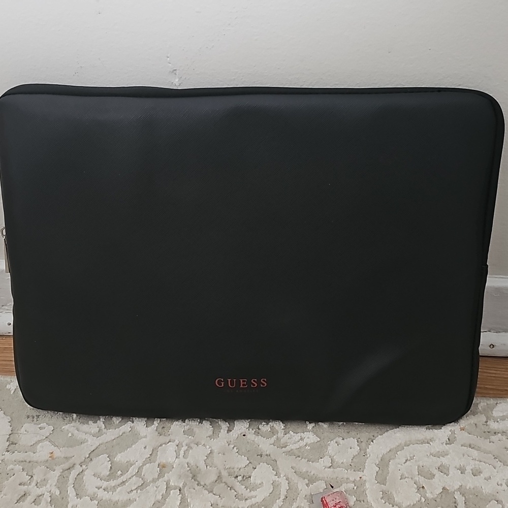 GUESS Charcoal Laptop Sleeve 15"